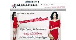 Desktop Screenshot of modabelo.com